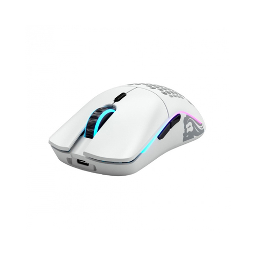 Glorious Model O Minus Wireless Gaming Mouse (65g) – Matte White