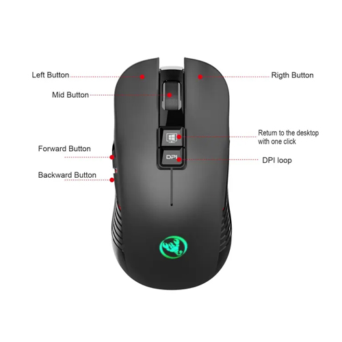 iMICE T30 RGB Wireless Gaming Mouse