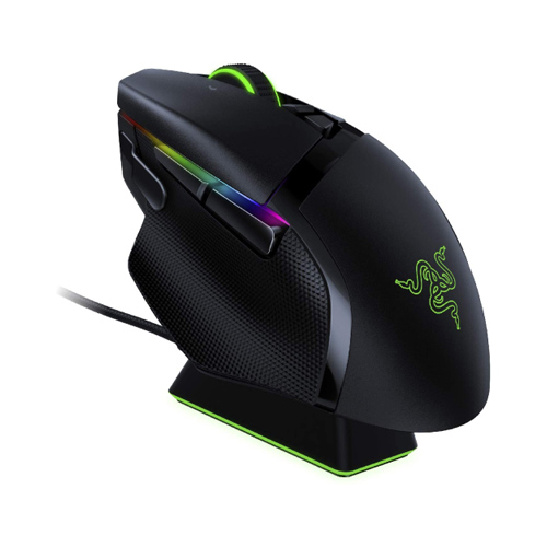 Razer Basilisk Ultimate Wireless Gaming Mouse With Charging Dock Razer Basilisk Ultimate Wireless Gaming Mouse With Charging Dock