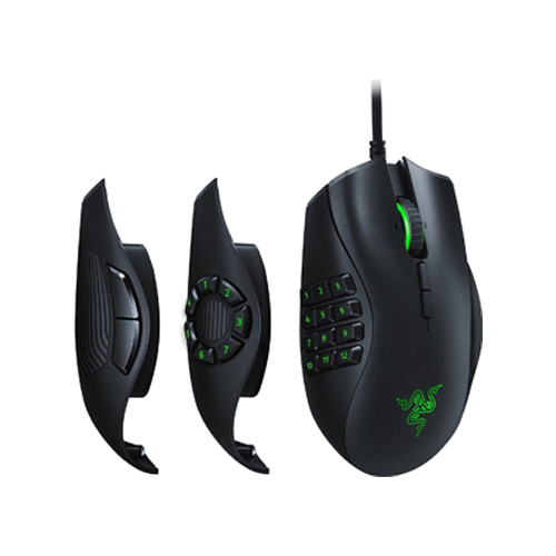 Razer Naga Trinity Multi-color Wired MMO Gaming Mouse