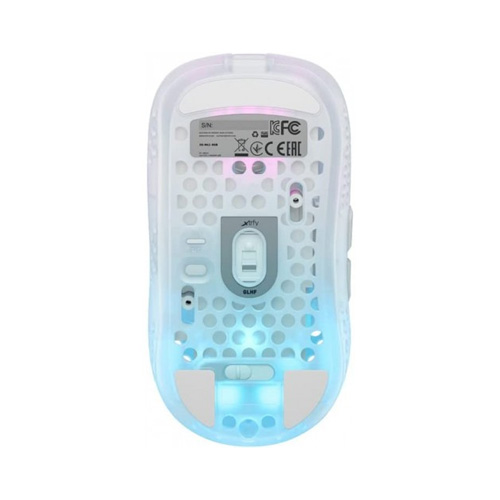 XTRFY MZI RGB White Wireless Ultra-Light Gaming Mouse