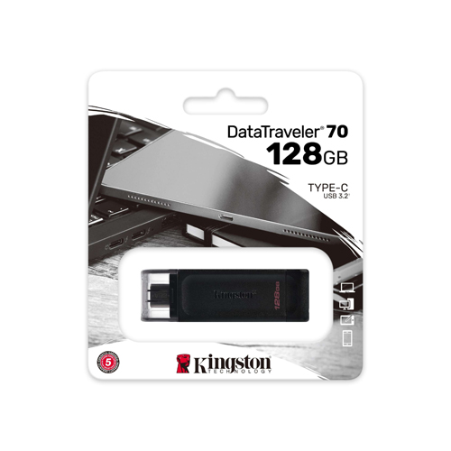 Kingston Data Traveler 70 128GB USB-C Mobile Disk Drive