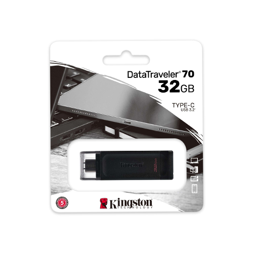 Kingston Data Traveler 70 32GB USB-C Mobile Disk Drive