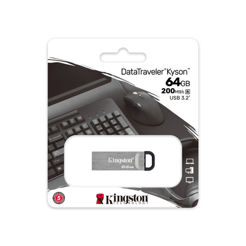 Kingston Data Traveler Kyson 64GB USB 3.2 Flash Drive