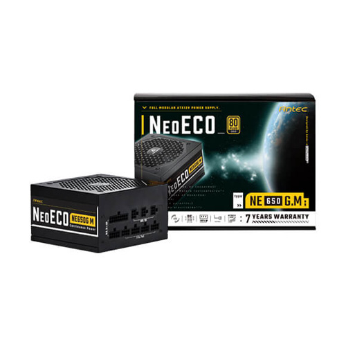 Antec NeoEco Gold 650W Modular Power Supply