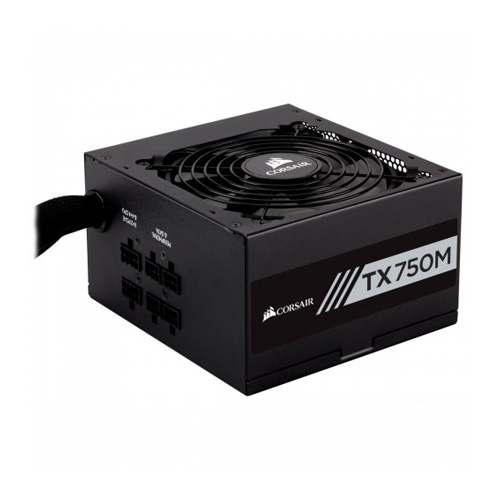 Corsair TX750M 750W 80 Plus Gold Certified Semi-Modular Power Supply