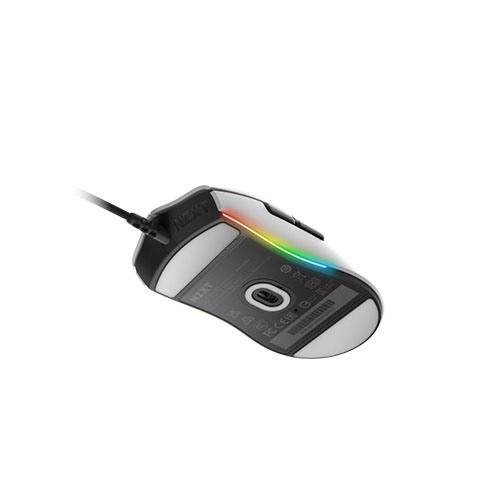 NZXT LIFT LIGHTWEIGHT AMBIDEXTROUS MOUSE (WHITE)