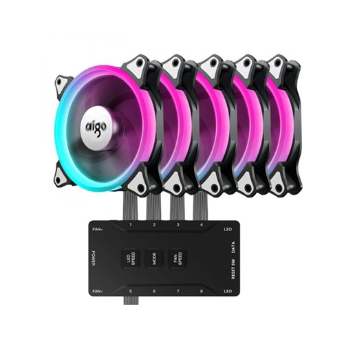 Aigo Aurora RGB LED 120mm Case Fan