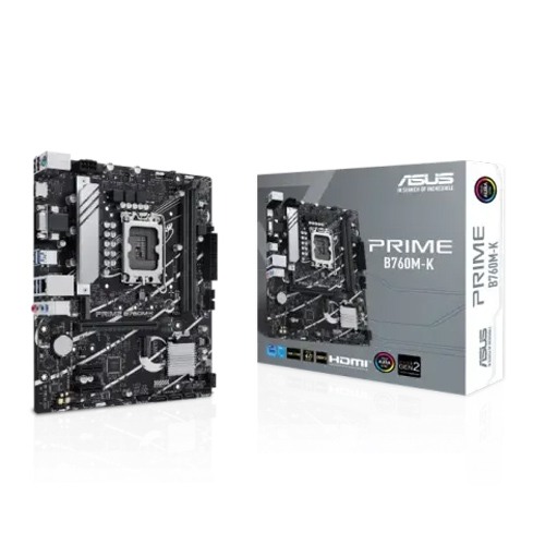 ASUS Prime B760M-K mATX DDR5 Motherboard   ASUS Prime B760M-K mATX DDR5 Motherboard