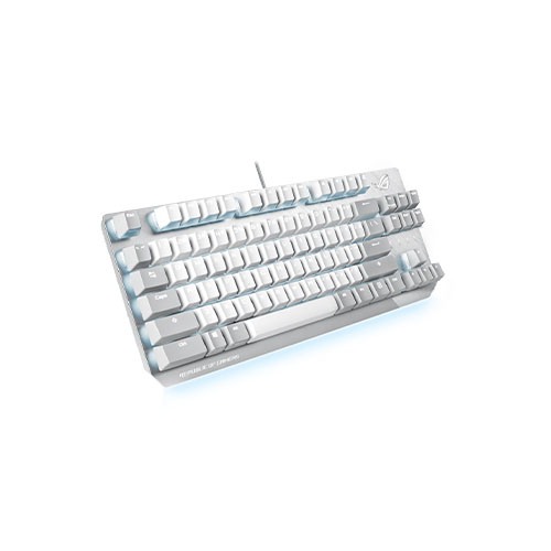 ASUS ROG STRIX SCOPE NX TKL MOONLIGHT WHITE MECHANICAL GAMING KEYBOARD