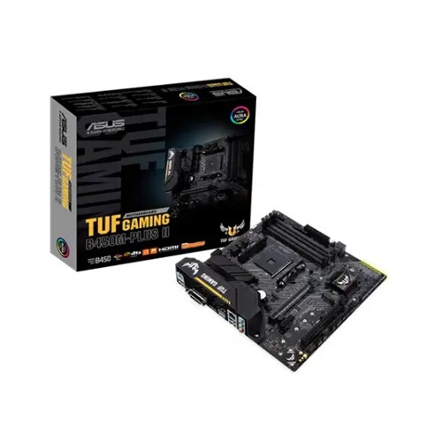 ASUS TUF GAMING B450M-PLUS II MOTHERBOARD