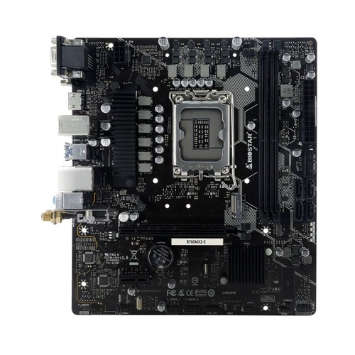 Biostar B760MX2-E DDR5 12th/ 13th mATX Motherboard Biostar B760MX2-E DDR5 12th/ 13th mATX Motherboard