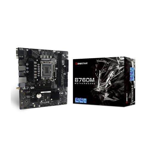 Biostar B760MX2-E DDR5 12th/ 13th mATX Motherboard Biostar B760MX2-E DDR5 12th/ 13th mATX Motherboard