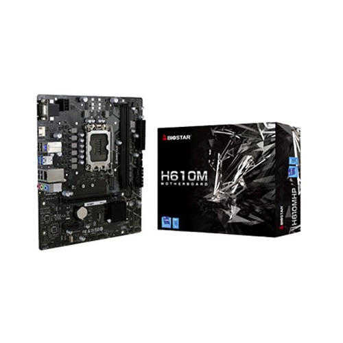 Biostar H610MHP DDR4 14,13 & 12 Gen Micro ATX  Intel Motherboard