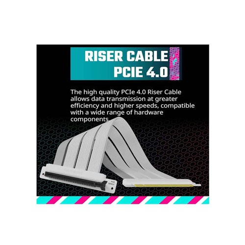 Cooler Master White Vertical Graphics Card Holder Kit
