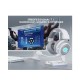 EKSA E900 Pro white Noise Cancelling 7.1 Surround Sound Gaming Headset
