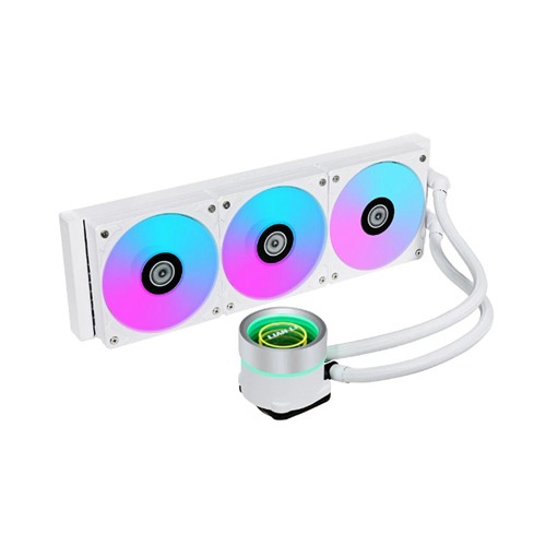 Lian Li Galahad II Trinity 360 Closed-Loop AIO White Liquid CPU Cooler