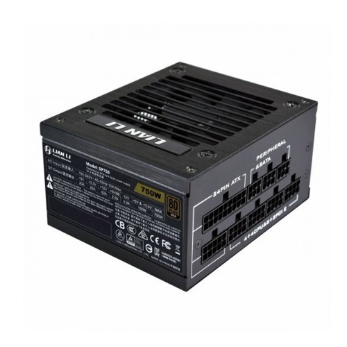 LIAN LI SP750 Performance SFX 80 Plus Gold Fully Moduler Black  Power Supply