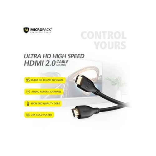 Micropack MC-218H 1.8M 4K HDMI CABLE