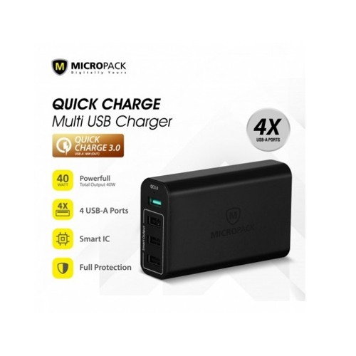 Micropack MUC-FF0 Q3 Multi USB Charger
