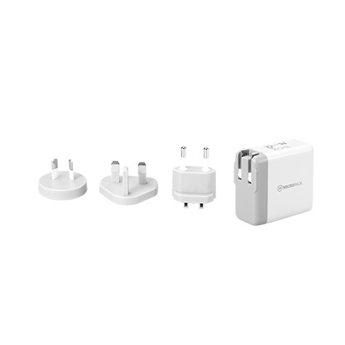 Micropack MWC-236 Q3 Travel charger With 3 Charging Adapter