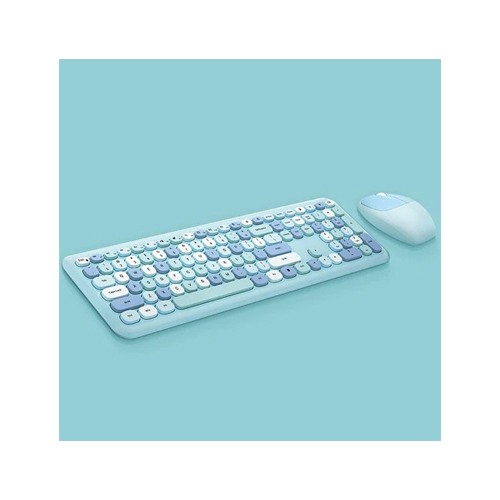 Mofii 666 2.4G optical punk round keycap wireless keyboard mouse combo Mofii 666 2.4G optical punk round keycap wireless keyboard mouse combo