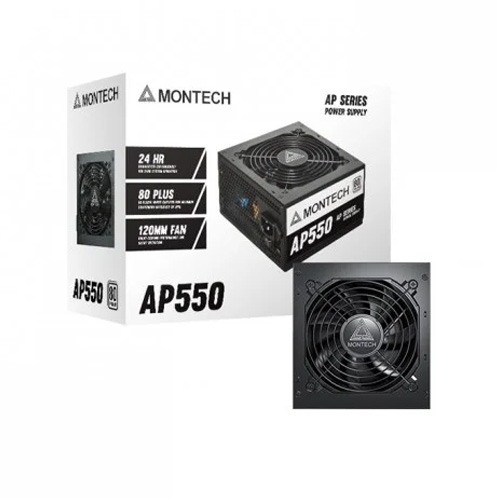 Montech AP550 80 Plus White Certified High Quality ATX Power Supply Montech AP550 80 Plus White Certified High Quality ATX Power Supply