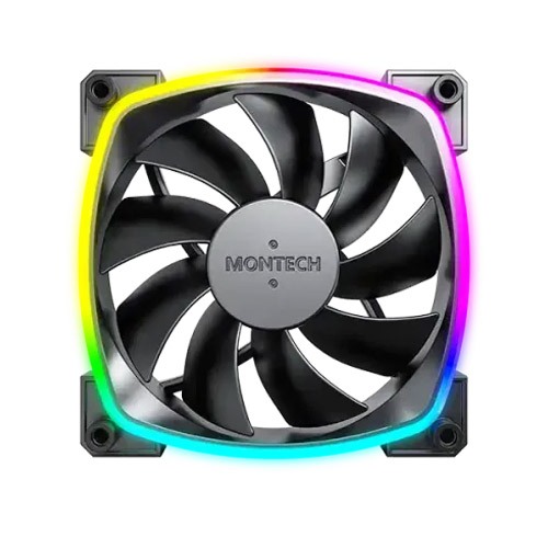 MONTECH AX120 ARGB PWM fan Black MONTECH AX120 ARGB PWM fan Black