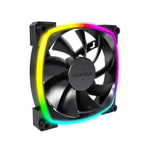 MONTECH AX120 ARGB PWM fan Black MONTECH AX120 ARGB PWM fan Black