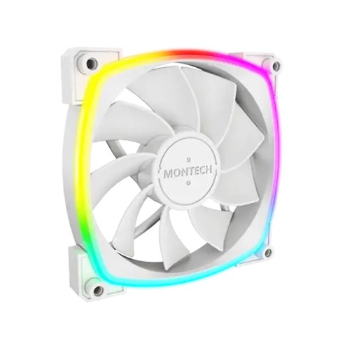 MONTECH RX120 ARGB PWM Case fan White