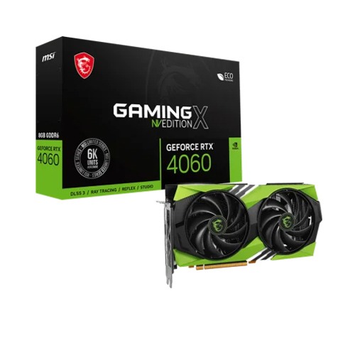 MSI GEFORCE RTX 4060 GAMING X NV EDITION 8G 8GB DDR6 Graphics Card