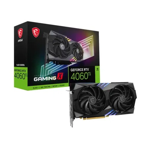 MSI GeForce RTX 4060 Ti GAMING X 16GB GDDR6 Graphics Card