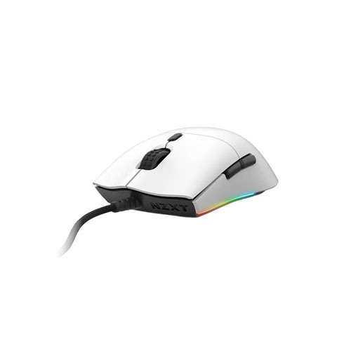 NZXT LIFT LIGHTWEIGHT AMBIDEXTROUS MOUSE (WHITE)