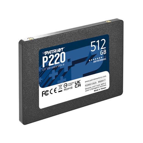 Patriot P220 512GB SATA III SSD Patriot P220 512GB SATA III SSD