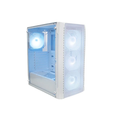 Pc Power PG-200 SNOW WHITE ATX Gaming Desktop Casing Pc Power PG-200 SNOW WHITE ATX Gaming Desktop Casing