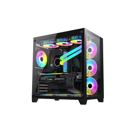 PC POWER ICEBERG ARGB ATX CASING (BLACK)