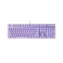 RAPOO V500PRO Purple Backlit Mechanical Blue Switch Gaming Keyboard