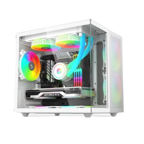 Revenger DUO Dynamic Mini Tower ARGB White Casing Revenger DUO Dynamic Mini Tower ARGB White Casing