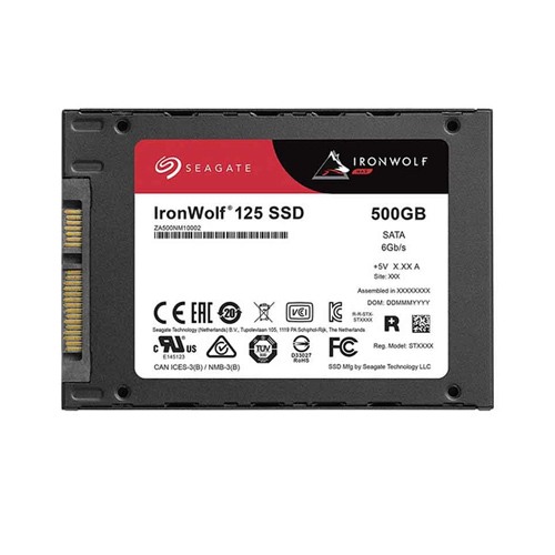 SEAGATE IRONWOLF 125 ZA500NM1A002 500GB 2.5 inch SATA ENTERPRISE SSD SEAGATE IRONWOLF 125 ZA500NM1A002 500GB 2.5 inch SATA ENTERPRISE SSD