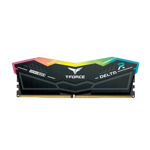 TEAM Delta RGB Black 16GB DDR5 5600MHz Gaming Desktop RAM TEAM Delta RGB Black 16GB DDR5 5600MHz Gaming Desktop RAM