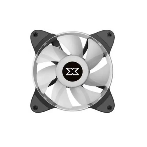 XIGMATEK Galaxy III Essential 120mm RGB Case Fan Black (3 Pack)