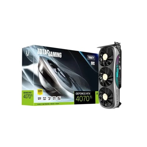 ZOTAC GAMING GeForce RTX 4070 Ti Trinity OC 12GB GDDR6X Graphics Card
