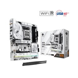 ASROCK X870 STEEL LEGEND WIFI AMD X870 Chipset ATX  Motherboard