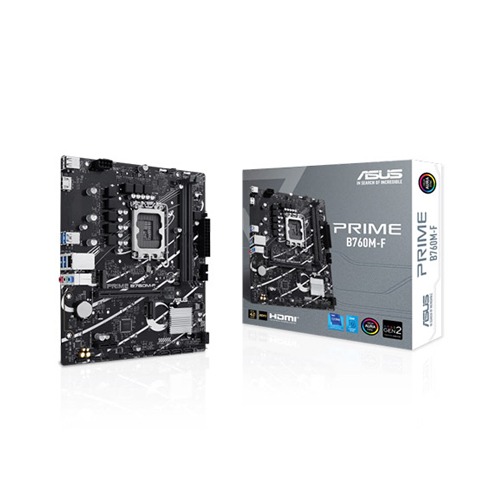 ASUS PRIME B760M-F LGA1700 Micro-ATX Motherboard ASUS PRIME B760M-F LGA1700 Micro-ATX Motherboard