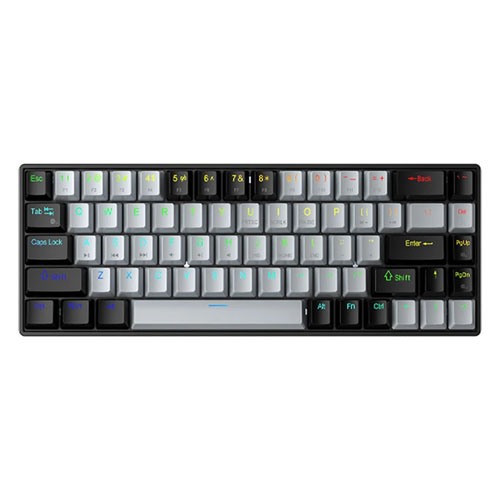 Aula F3268 Wired RGB Hot Swap Black and Gray Mechanical Gaming Keyboard