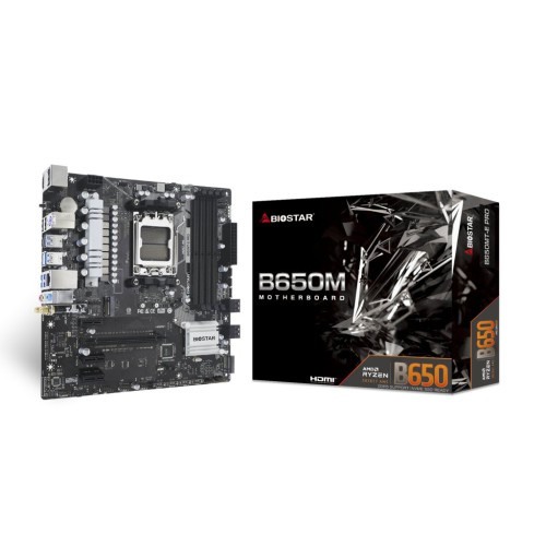 Biostar B650MT-E PRO Micro ATX AM5 Motherboard