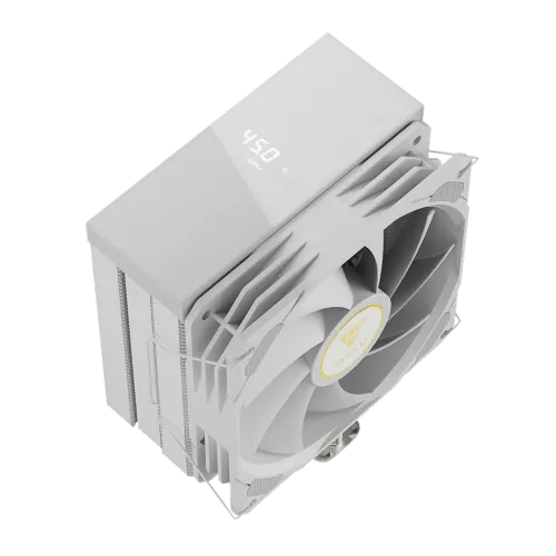 Gamdias BOREAS M2-51D WH Digital Display Single Tower Air CPU Cooler