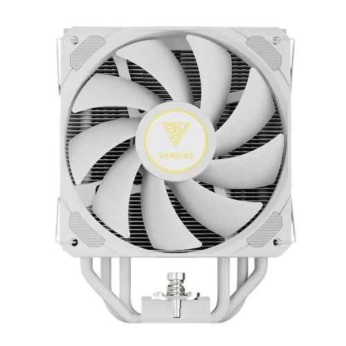 Gamdias BOREAS M2-51D WH Digital Display Single Tower Air CPU Cooler