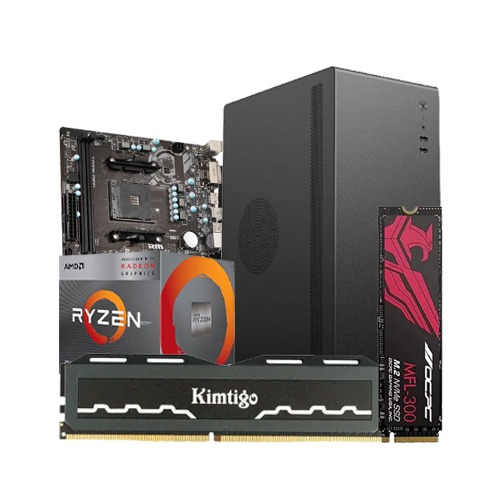 Budget Pc-Deal With AMD Ryzen 5 3400G Processor and MSI B450M-A PRO MAX Motherboard