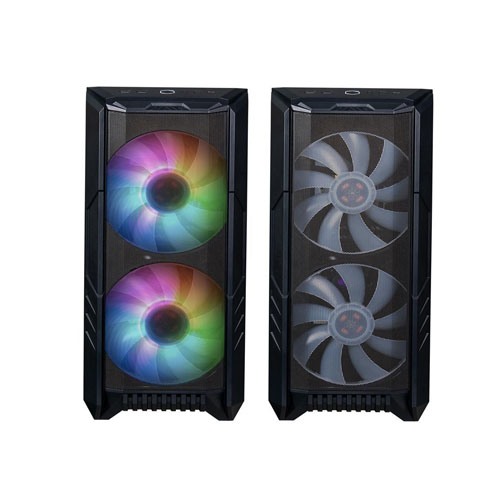 Cooler Master HAF 500 Tempered Glass ATX Mid Tower Case Black 